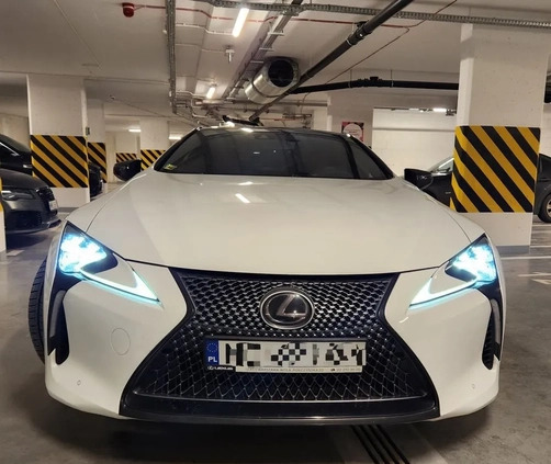 Lexus LC cena 317000 przebieg: 61000, rok produkcji 2018 z Gdańsk małe 56